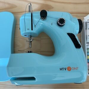 Blue Portable Sewing Machine